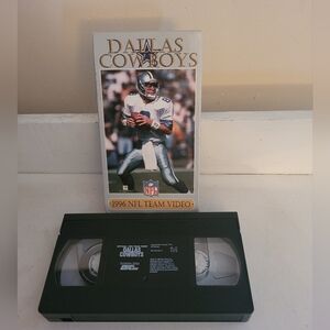 Dallas Cowboys 1996 NFL Team Video VHS